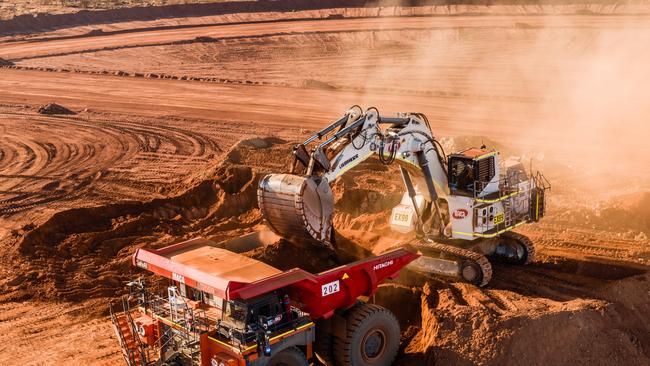 Autonomous haul truck owned by contractor MACA at Capricorn Metals' Karlawinda gold mine. Pic: supplied by Maca.