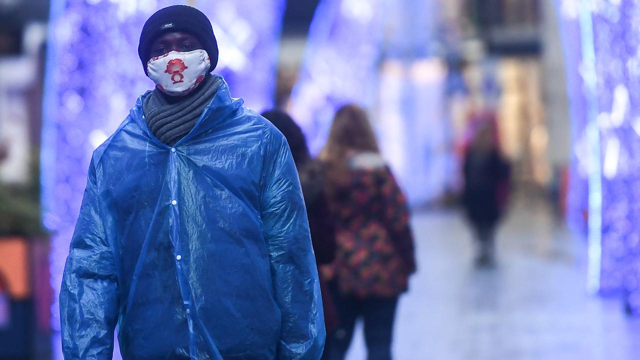 A man in London, where a mutant variant of the coronavirus has taken hold. Picture: Peter Summers/Getty Images