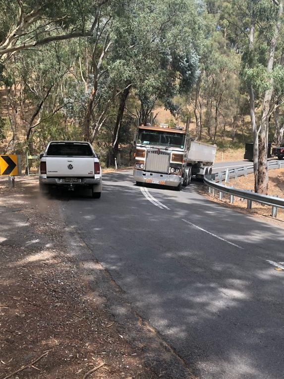 Traffic on Main Rd, Cherry Gardens. Picture: Supplied