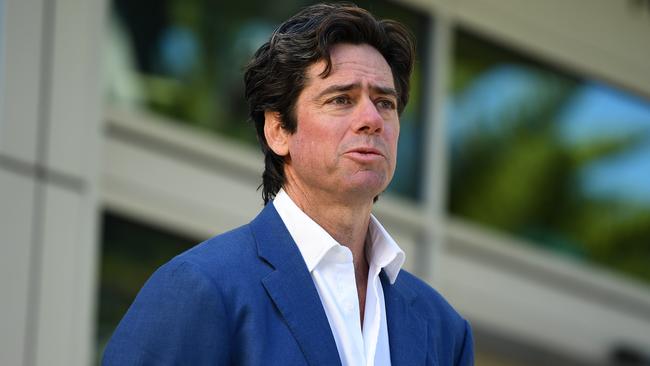 Gillon McLachlan has organised an exodus of AFL clubs from Victoria.