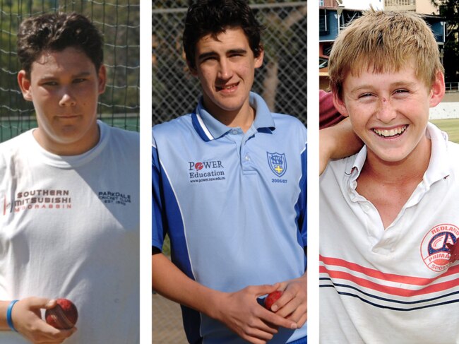 The youthful faces of Australia’s Ashes heroes