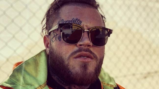 Ex bikie Ben ‘Notorious’ Geppert. Picture: Instagram