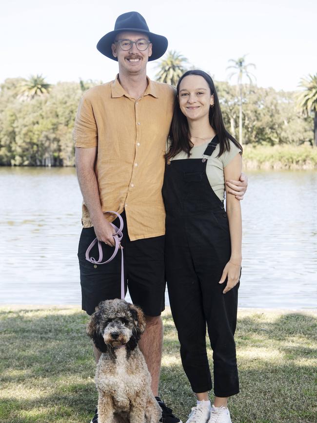 Joshua Jones and Lizzie May. Picture: Nic Walker