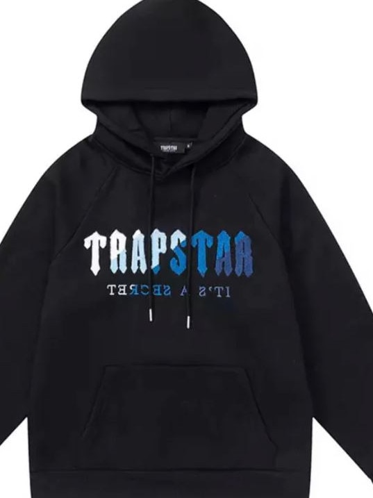 An advertising photo of a TrapStar hoodie which is believed to be at the centre of the dispute that sparked chaos at Westfield Marion on Sunday.