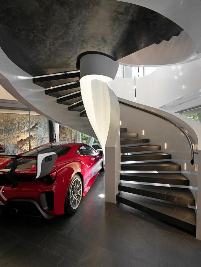 2 The Coombe, Mosman Park, features a nine-car garage.