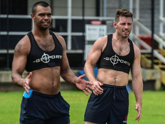 Two parts of the awesome foursome. Picture: Jamie Conroy/NSW Rugby