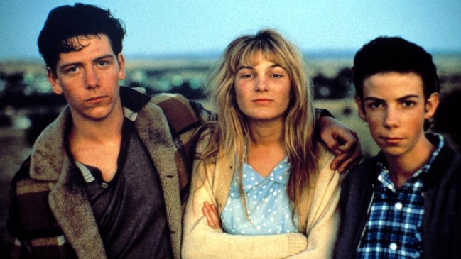 Ben Mendelsohn, Loene Carmen and Noah Taylor in a still from the 1989 film The Year My Voice Broke. Picture: Supplied