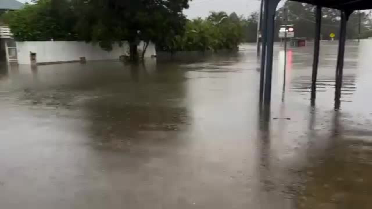 Flood at Oxley, Brisbane