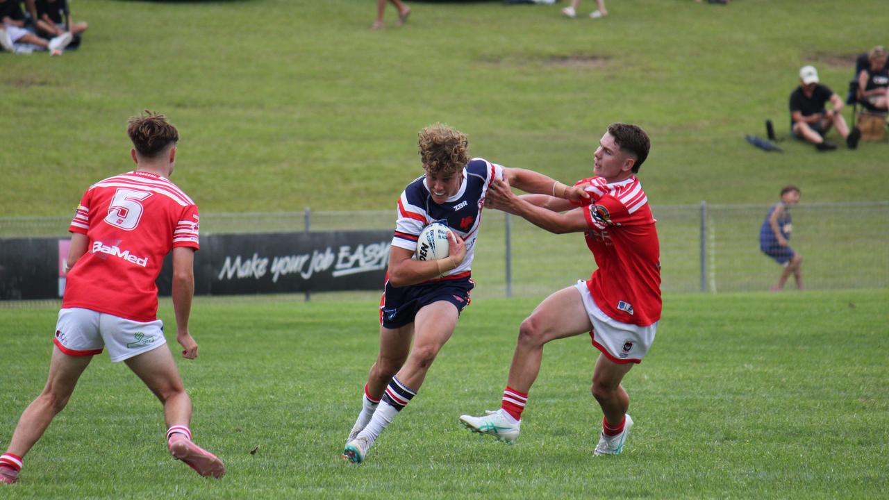 Zahn Mckay of the Central Coast Roosters Laurie Daley Cup team. Picture: Kevin Merrigan