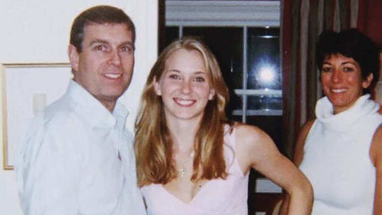 Prince Andrew, Virginia Giuffre, and convicted sex trafficker Ghislaine Maxwell. Picture: Southern District of New York (SDNY) / AFP.