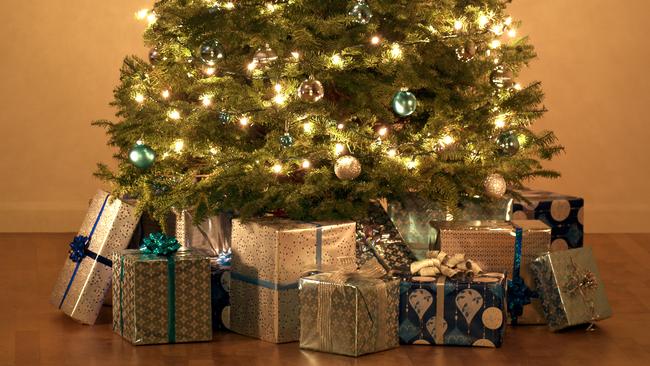 This is a photo of Christmas Presents under the tree. There is a lot of space for copy on the left.Click on the links below to view lightboxes.