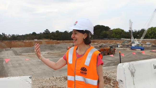 Community leaders have urged Premier Gladys Berejiklian to stay strong with the state’s with a host of ambitious projects. Picture: AAP