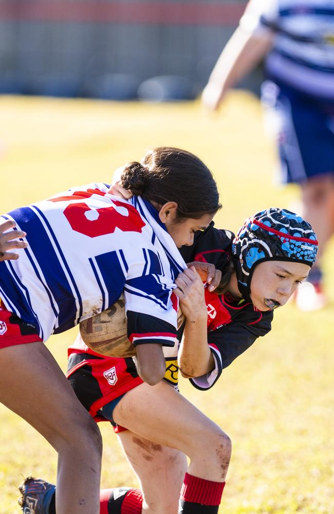 Mikayla Zirbel (right, pictured in action for Valleys during a 2022 match) will be one to watch for Newtown this season. Picture: Kevin Farmer