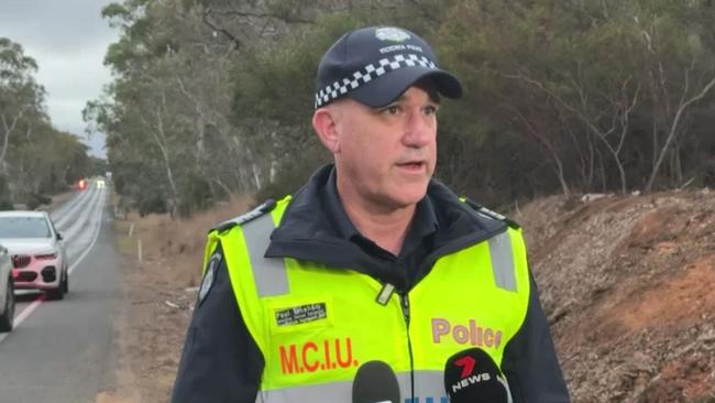 Sergeant Lineham said the scene was an “absolute carnage” and the investigation is ongoing. Picture: ABC News