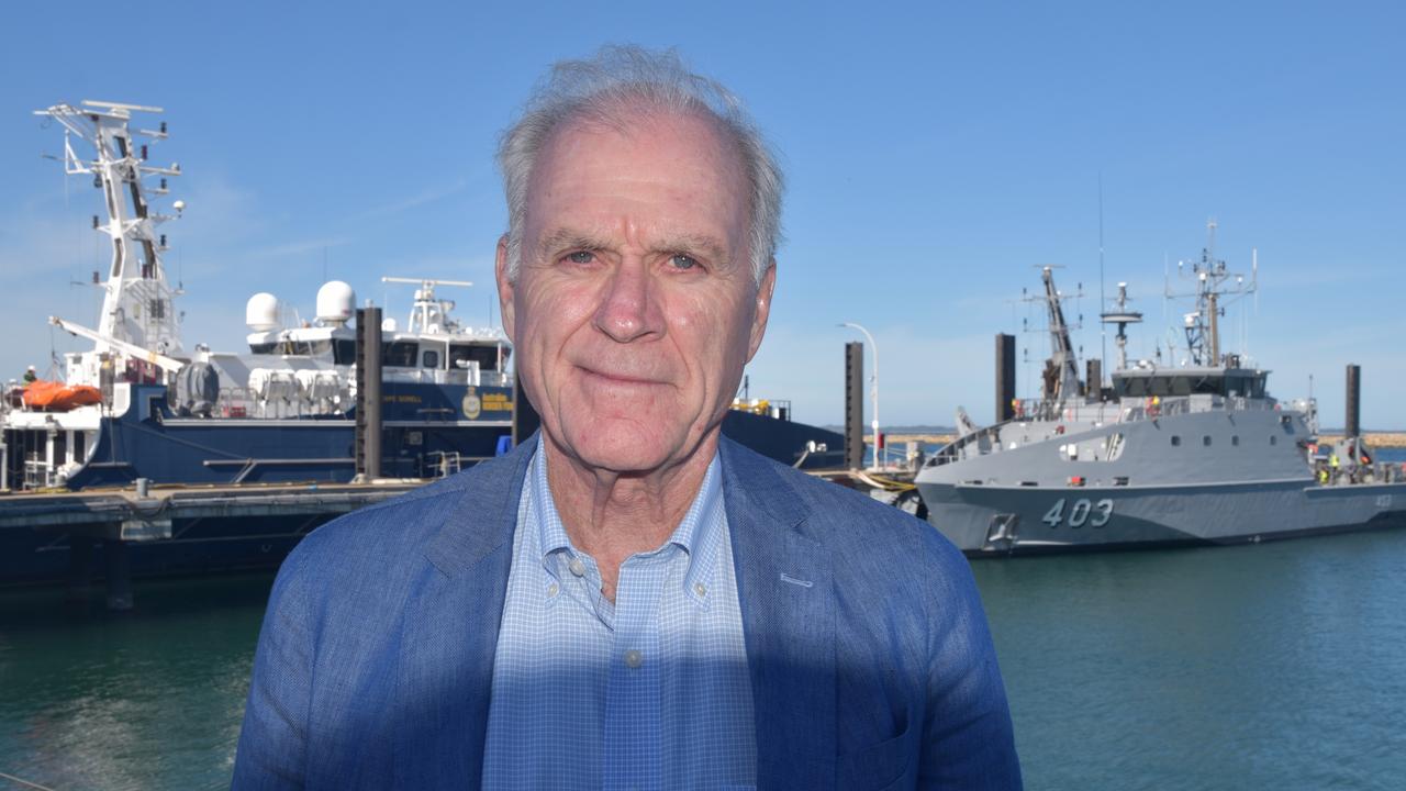 Austal chairman Richard Spencer at the company’s Henderson shipyards, south of Perth. Picture: supplied