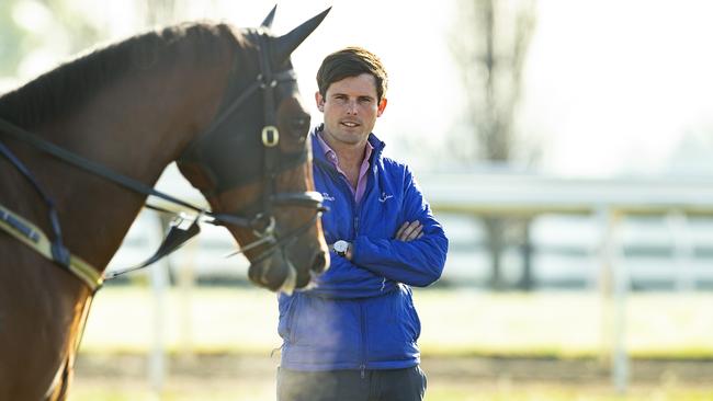 James Cummings has come close to winning The Everest and will have two chances in the big race on Saturday. Picture: Getty Images