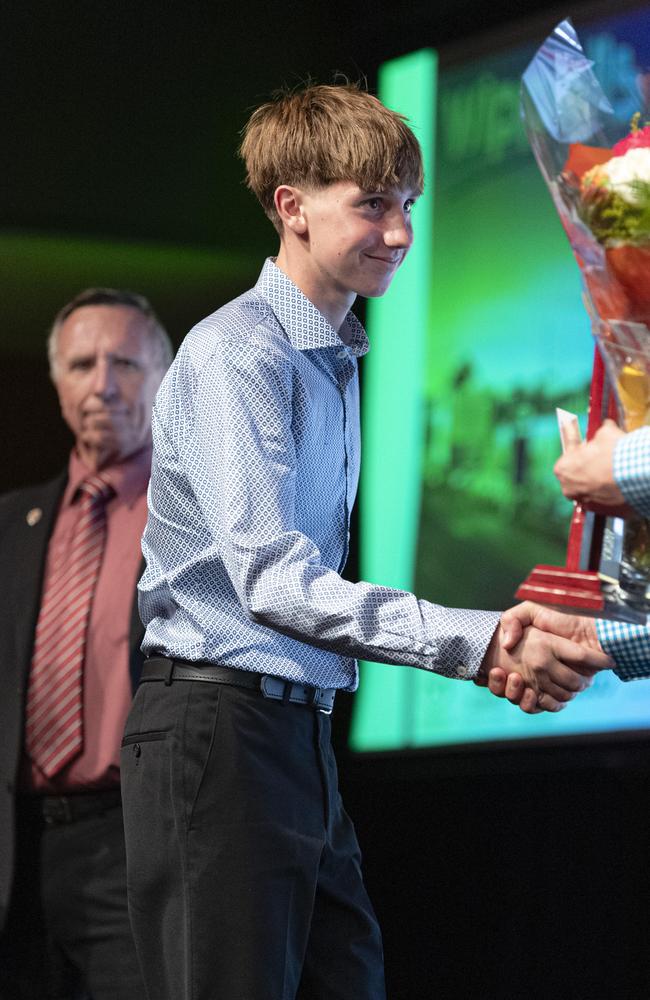 Sports Darling Downs Junior Sports Star of the Year Cedar Johnson. Picture: Kevin Farmer