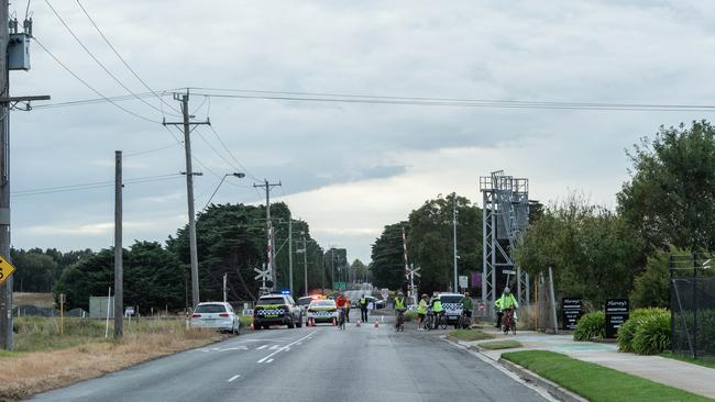 A man has died following a fatal accident on School Road, Corio. Picture: Brad Fleet