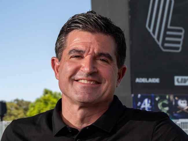 February 12, 2025: LIV Golf global CEO Scott OÃ¢â¬â¢Neil at Liv Golf Adelaide. Picture: Kelly Barnes