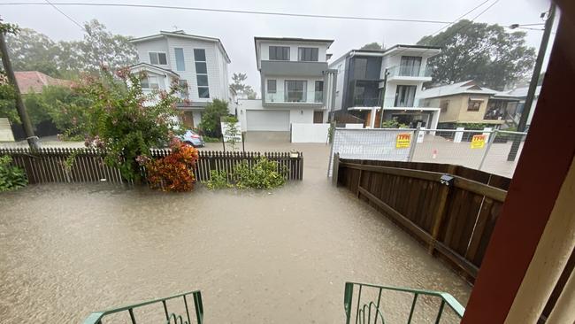 A young Brisbane couple finally moved into the house of their dreams, only to watch it flood not even six months after settlement. Photo: contributed.