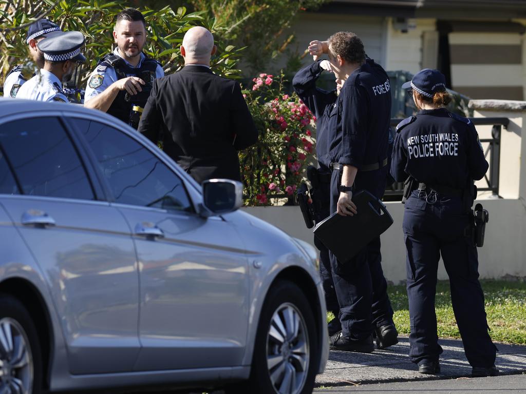 The man’s 34-year-old son has been charged with domestic violence murder. Picture: NewsWire / Damian Shaw