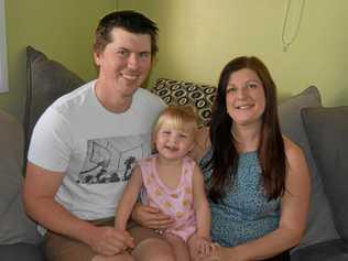 EXCITING NEWS: Chris and Cassie Warwick are excited to hear that a drug called ORKAMBI has been recommended for reimbursement by PBAC. Picture: Jessica Perkins