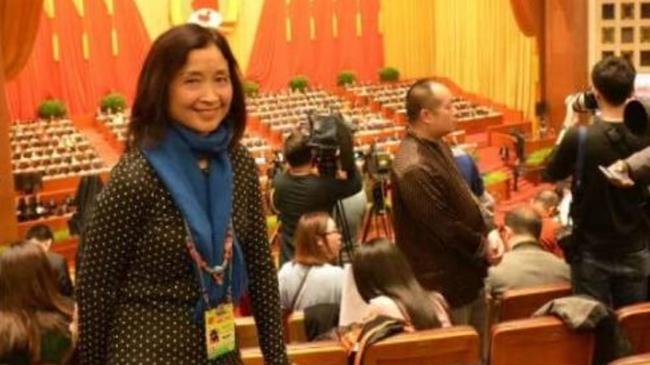 Hobart City Council candidate Yongbei Tang, photographed at the Chinese People’s Political Consultative Congress in Beijing last year. Picture: Supplied