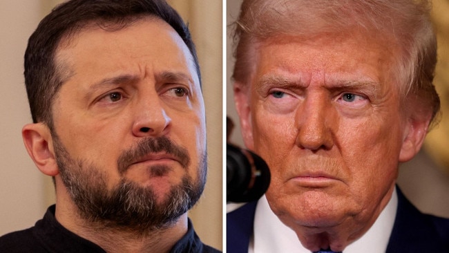 Ukrainian leader Volodymyr Zelensky has fired back at Donald Trump after claiming  Ukraine started the war with Russia, accusing the US president of “spreading disinformation”. 