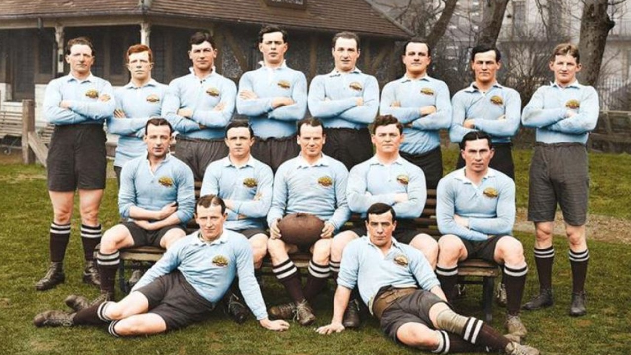 Comrades in Arms and Rugby: The remarkable achievements of the 1919 Australian Imperial Force Rugby Union Squad. Picture: Army Rugby