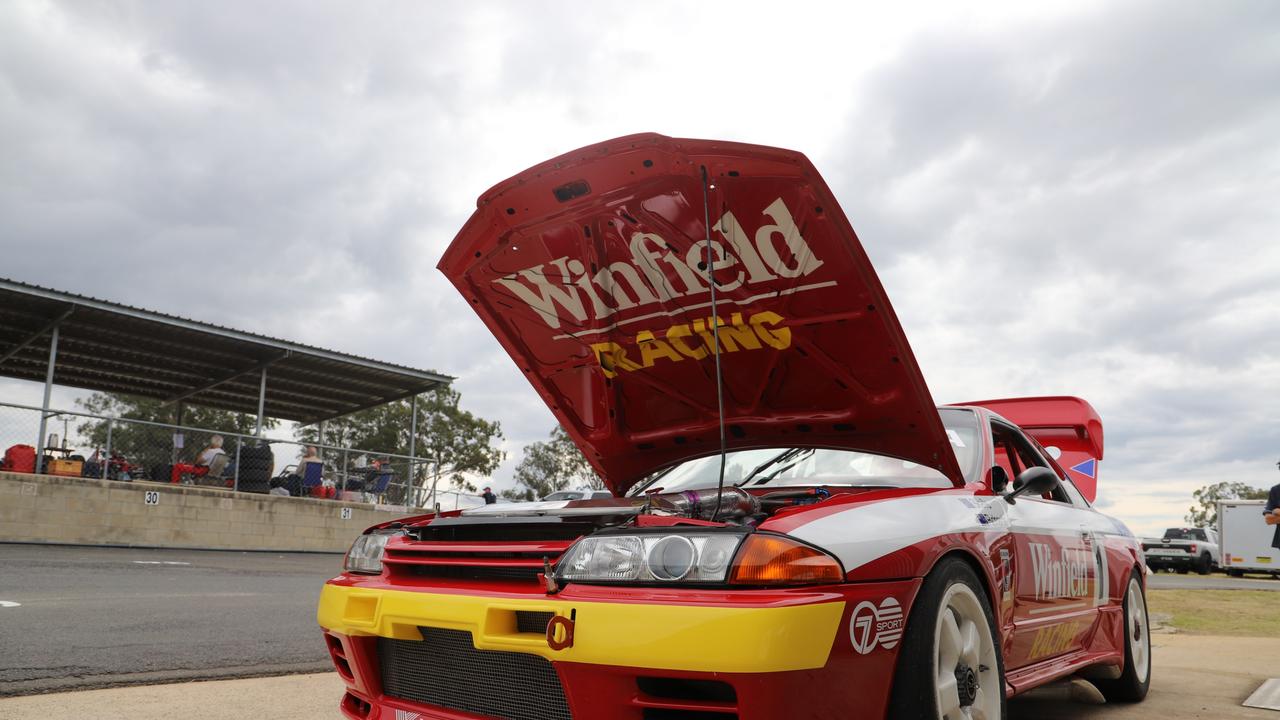 The Historic Car Club Queensland meet at Morgan Park Raceway.