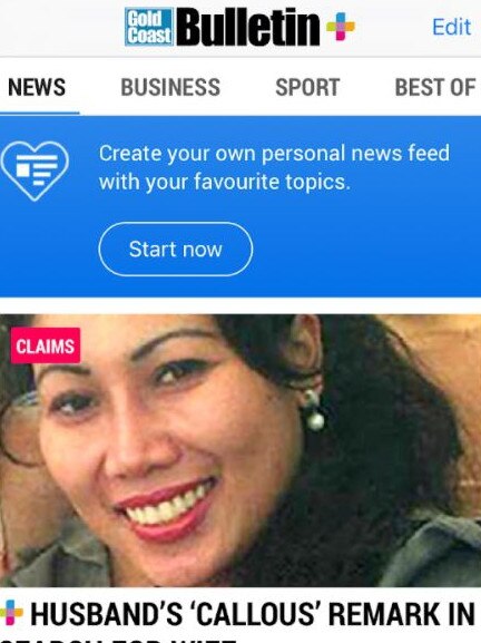 Get the Gold Coast Bulletin app.