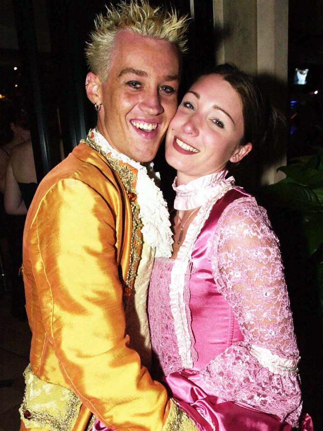 Aaron Priest and Nathalie Boulineau at Melbas in 2001.