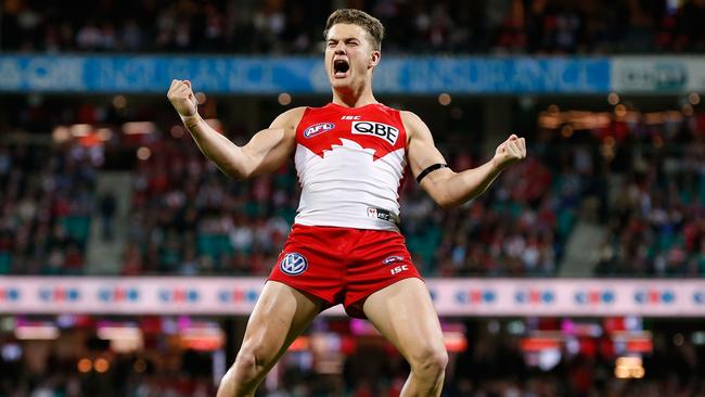 Tom Papley is one of nine new Swans from 2014. Photo: Adam Trafford/AFL Media/Getty Images