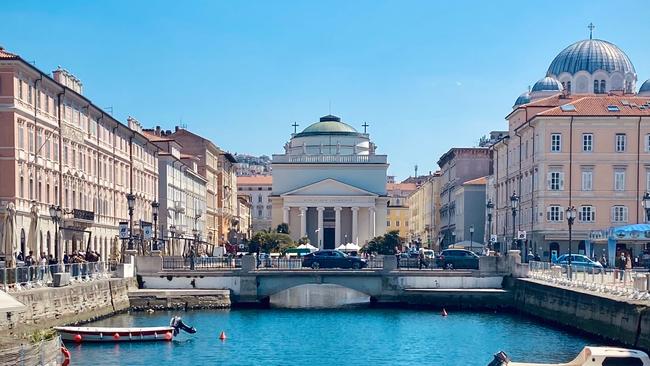 The Canal Grande of Trieste in the very northeast corner of Italy. Picture: Arno Senoner/ Unsplash.