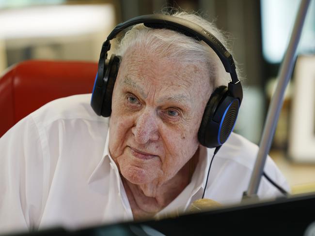 John Laws delivered his final broadcast on November 9 2024. Picture: Richard Dobson