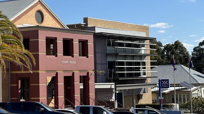 Lismore Court House and police station on Zadoc St, Lismore.