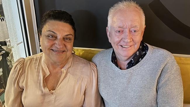 Tina Marcoionni and Glenn Bowman.