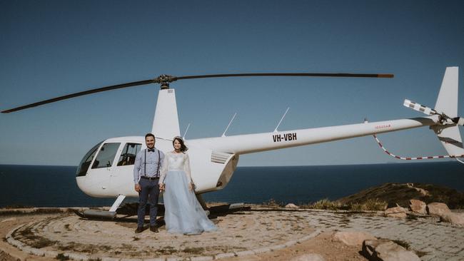 Chopper ride: Kiah Joyce and Joseph Collins-Soo Ulugia, PHOTOGRAPHYThe Amber Light Photography