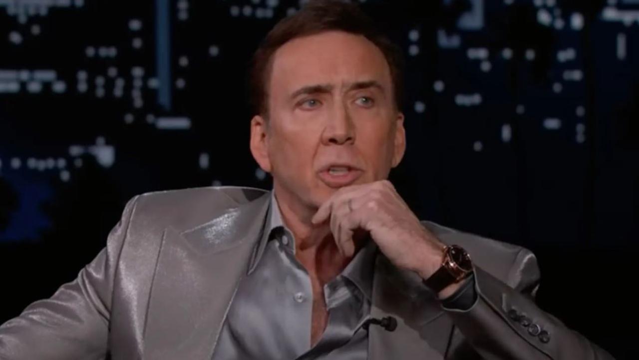 It was Cage’s first talk show appearance since 2008.