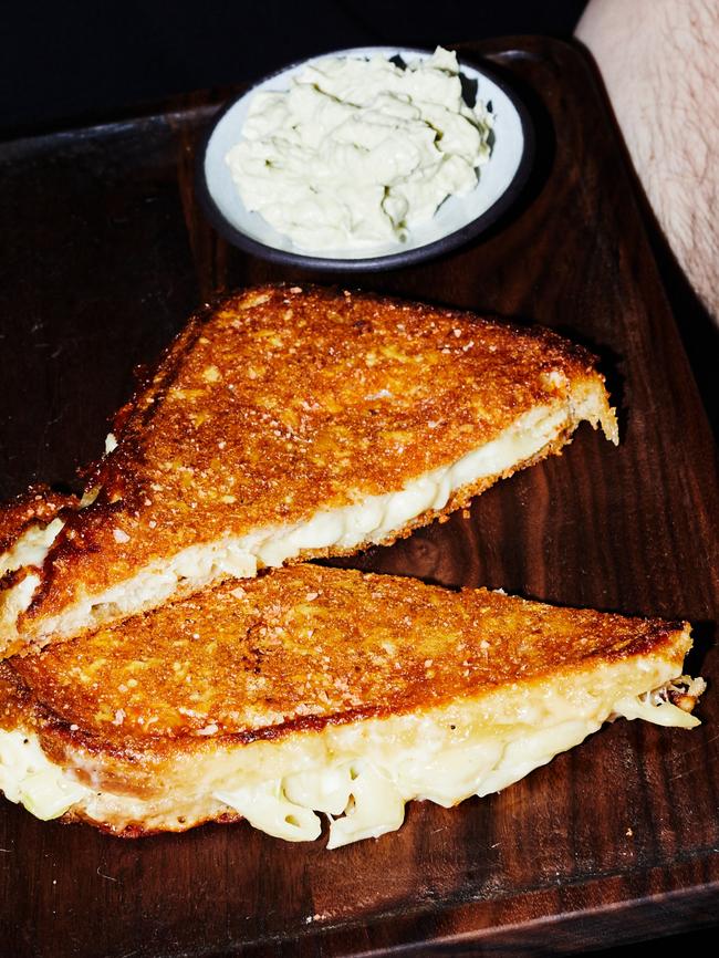 Maker and Monger free Mac and Cheese toasties to celebrate Grilled Cheese Day on April 13