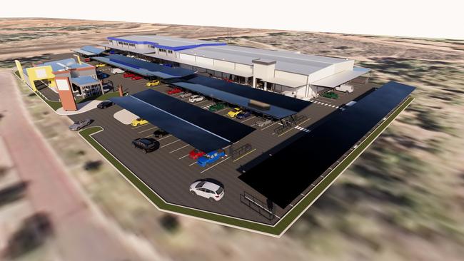 <s1>An artist’s impression of the proposed Dan Murphy's business development</s1>. Picture: Supplied