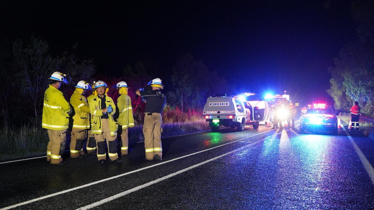 A person has died in a two vehicle crash along the Bruce Highway at Bloomsbury on February 1, 2023. Picture: Heidi Petith