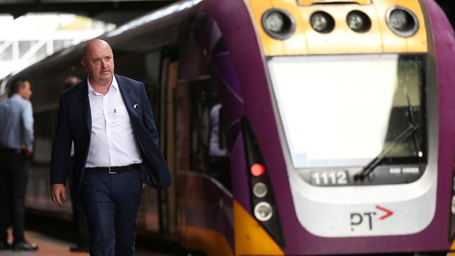 V/Line chief James Pinder. Picture: Alison Wynd