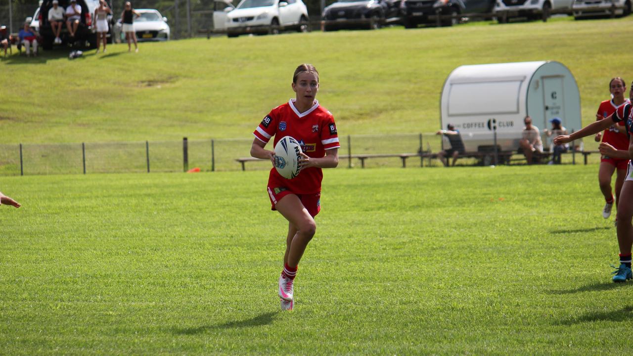 Sibeal McNamara of the Illawarra Steelers Lisa Fiaola Cup side. Picture: Kevin Merrigan