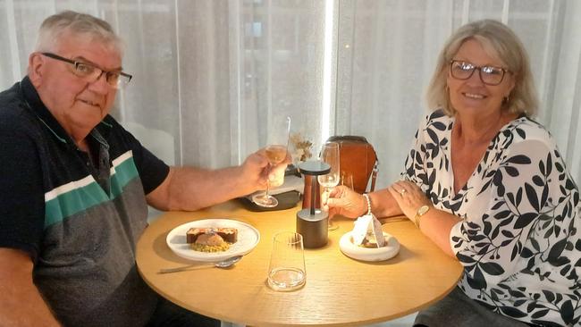 Debra Dennert, pictured with her husband Trevor, was known as “the life and soul of the street”. Picture: Facebook