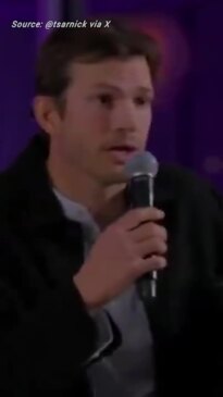 Ashton Kutcher shares his thoughts on AI technology