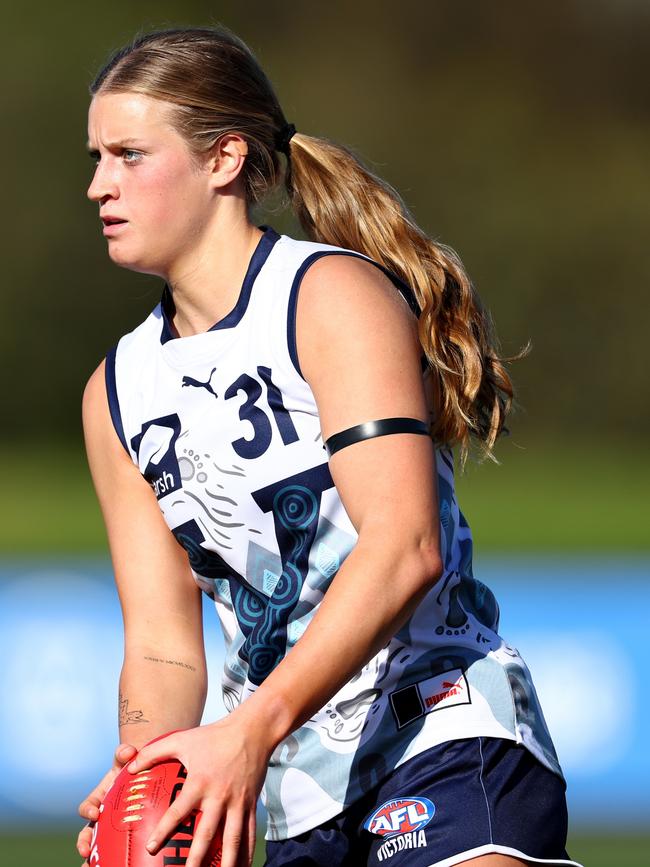 Alexis Gregor earned Vic Country selection in 2024. Picture: Josh Chadwick/AFL Photos