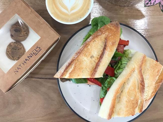 Nathaniel’s Coffee &amp; Panini: ”Not your typical ham, cheese and tomato”