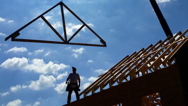 A roofing truss manufacturer has been convicted and fined $40,000 over a lack of fall protection at a Cranbourne North building site.