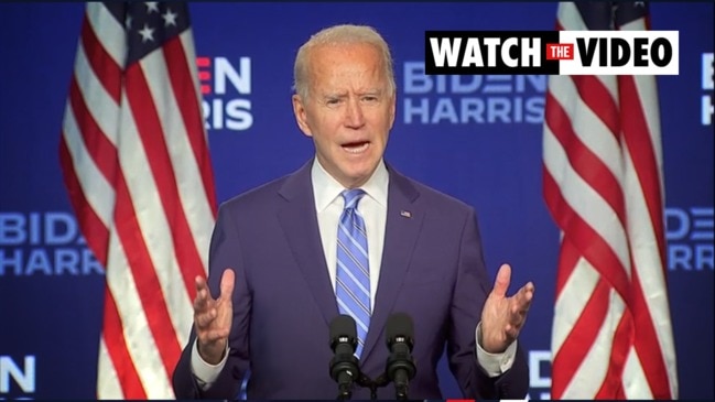 Biden speaks in Delaware: "Democracy is the heartbeat of this nation"